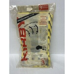 8 Genuine Kirby Vacuum Cleaner Bags Style 3 - part # 19068409 Pre Owned Open Pkg
